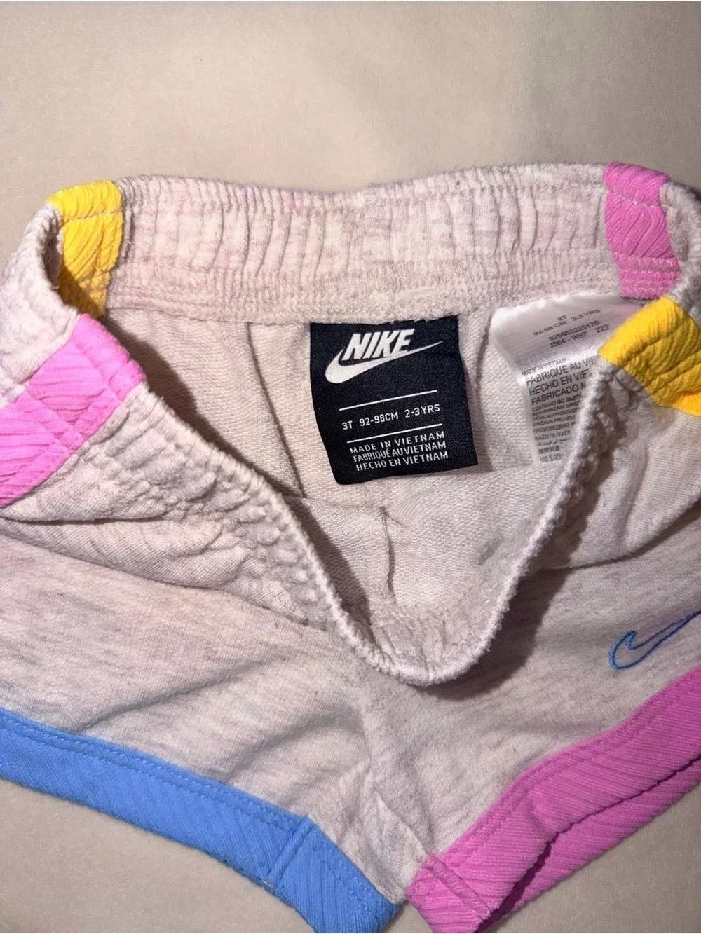 Nike Girls Retro Cotton Shorts